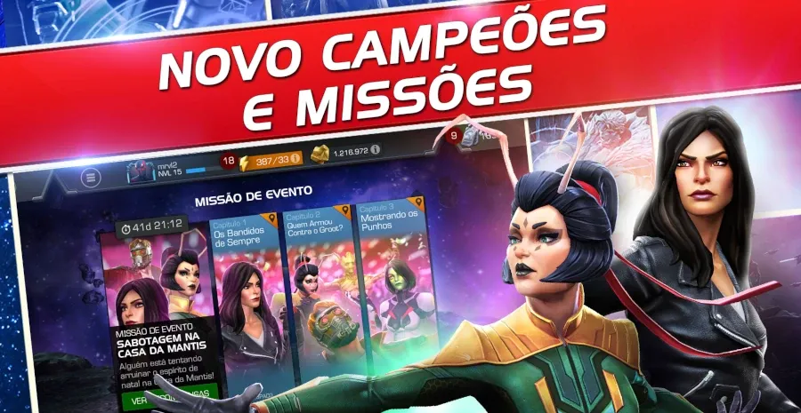 Marvel Torneio dos Campeões - Baixar Jogo Mobile