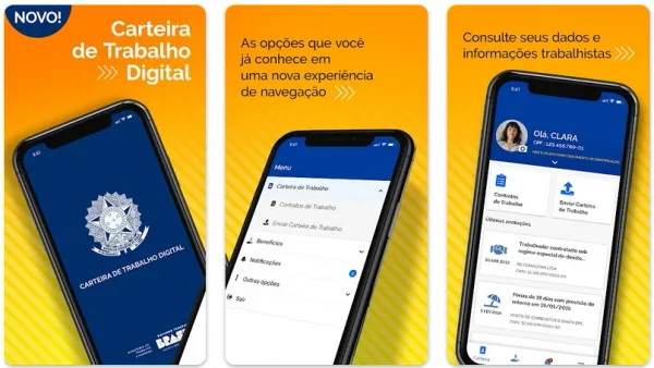 Carteira de Trabalho Digital - Dar Entrada Seguro Desemprego