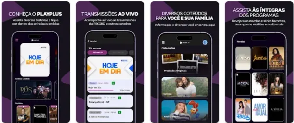 PlayPlus - Record Tv Assistir Novela Força de Mulher